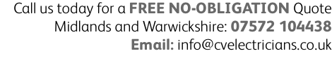NB Electrical Coventry | Qualified Electricians Free Quotes